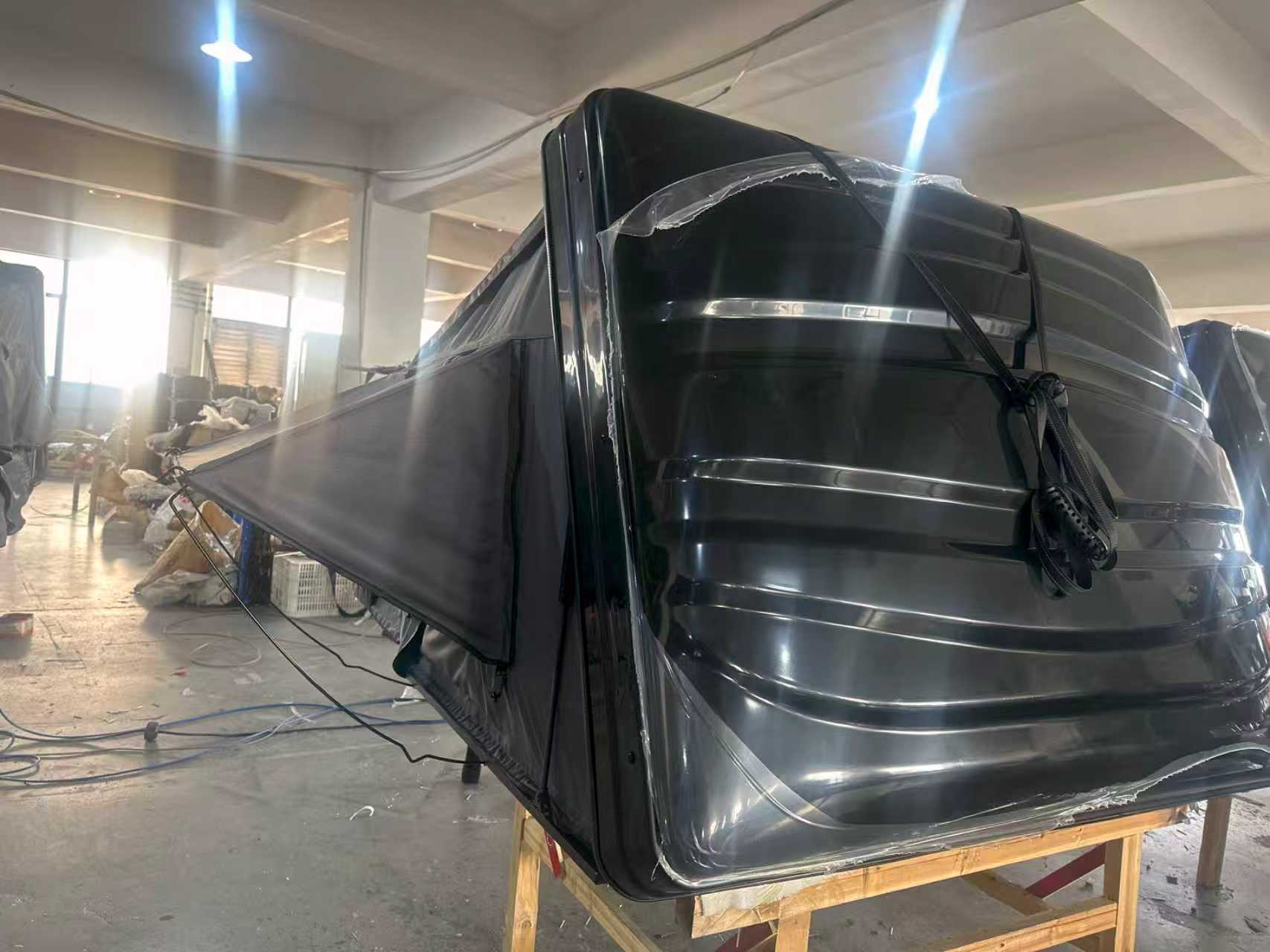 Car Roof Tent Bed, Fully Automatic, for Self-Driving Tours, Hard-Top, Outdoor Skylight, In-Car Folding Tent, for Self-Driving Trips