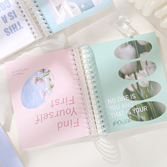 紙跡手帳線圈本悠悠生活ins簡約小清新手帳本學生記事摘要筆記本