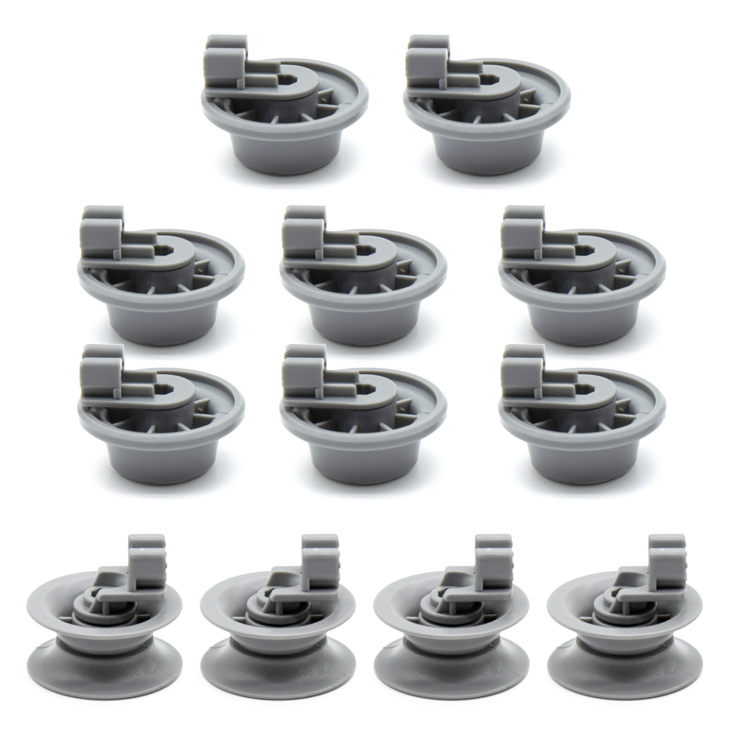 Dishwasher Wheel Roller Accessories Fit Bosch Siemens Neff Beko Dishwasher Upper and Lower Wheels