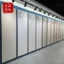 客厅地面素色岩板奶油