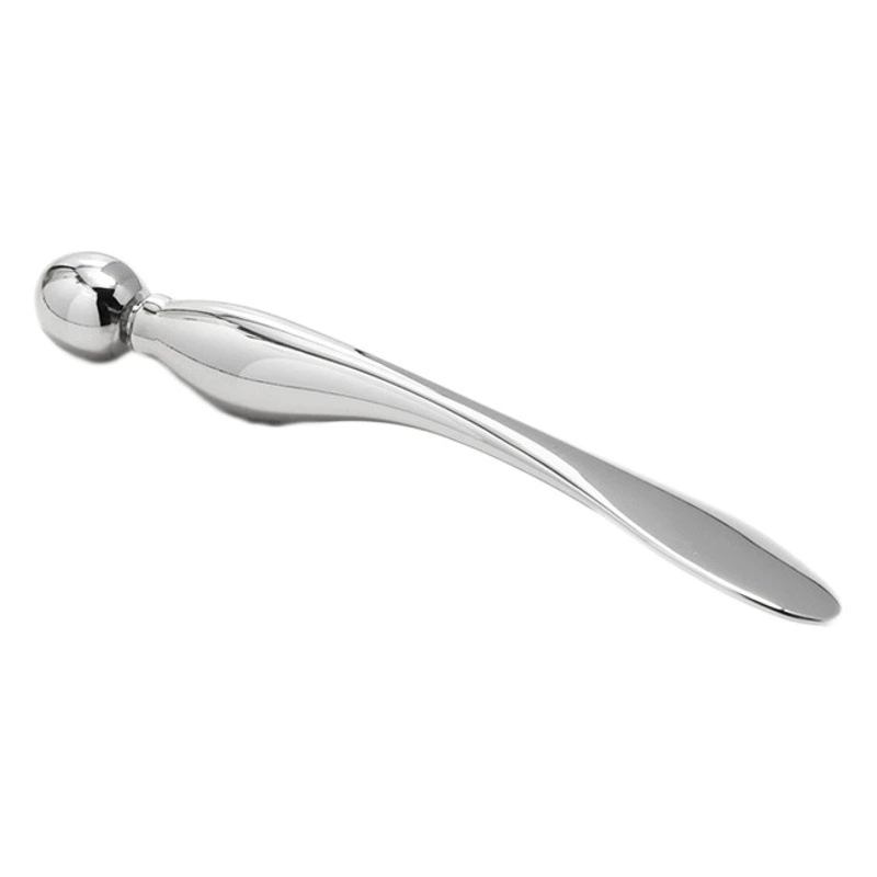 Металлический крем для глаз Массажная палочка крем для лица Ложка эссенции Введение в массажную палочку для глаз маленький крем для глаз ложка двойной головки крем для глаз палочка