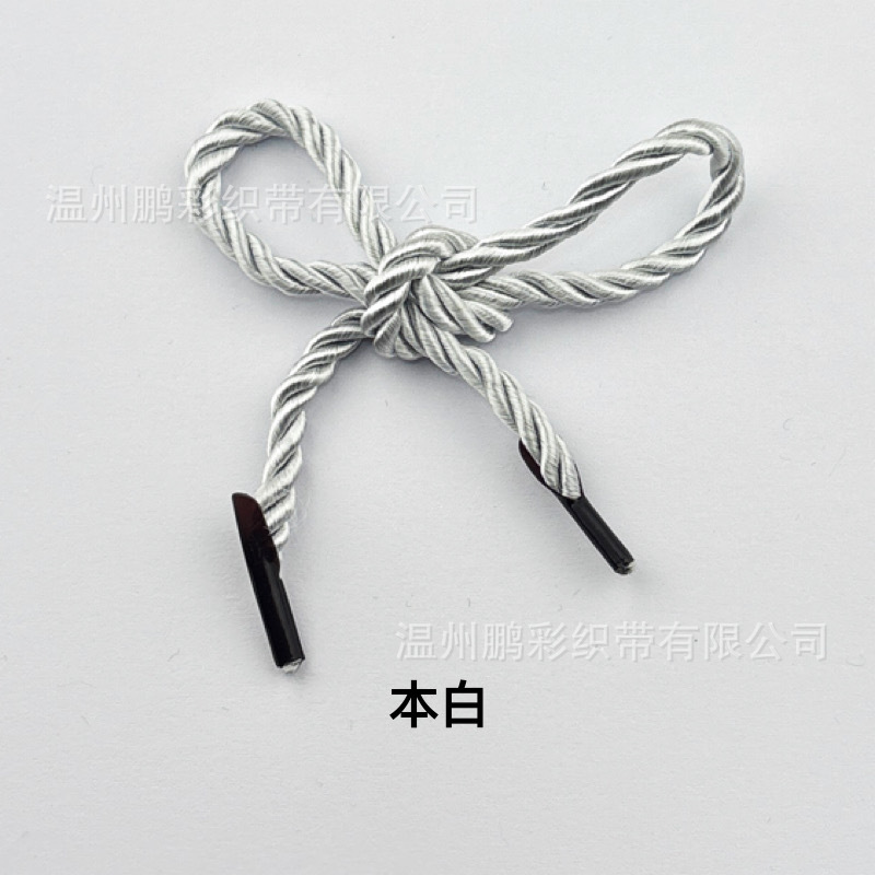 Cuerda de 3 Cabos para Bolsa de 4 mm de Poliéster y TPU para Bolsas de Regalo y Papel