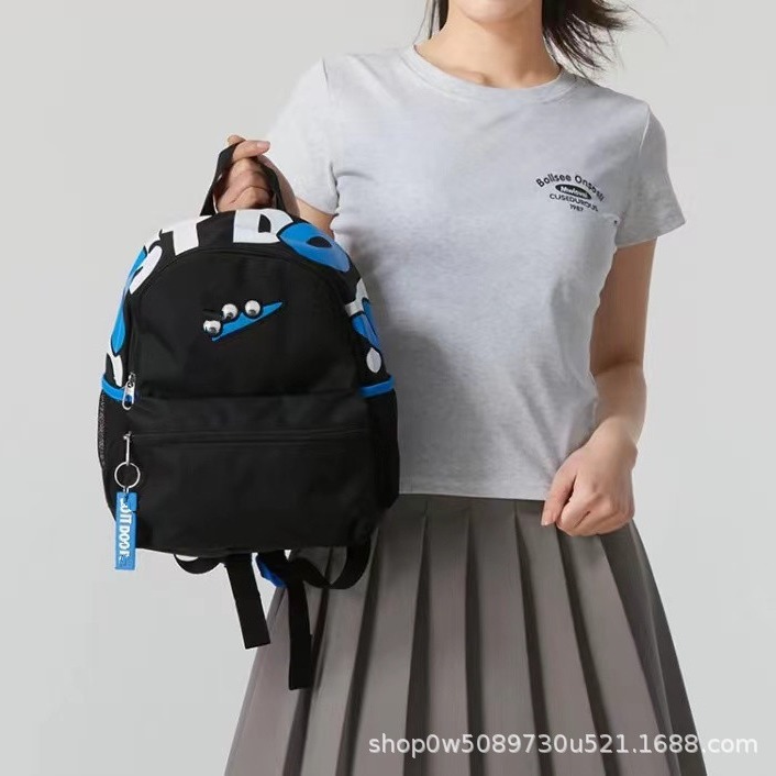 Cross-Border Sports Small Backpack, Versatile Casual Backpack, Women's Bag, Children's School Bag, Manufacturer Wholesale, Lightweight for Spring Outings and Study Trips