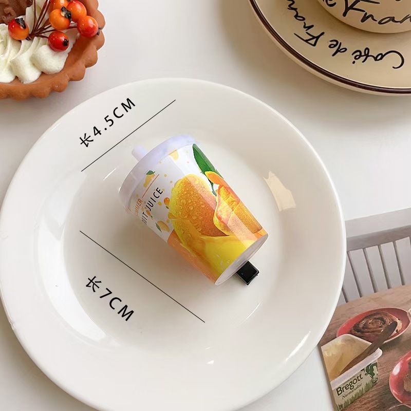 망고 주스 머리핀