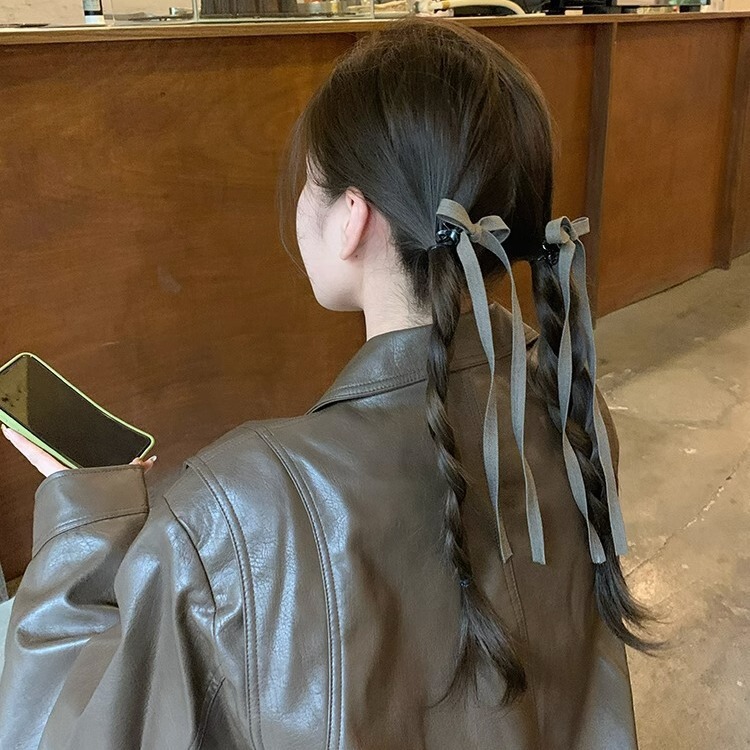 フレンチバレエ風蝶結びのリボンが付いています。甘い少女の高級感があります。|undefined