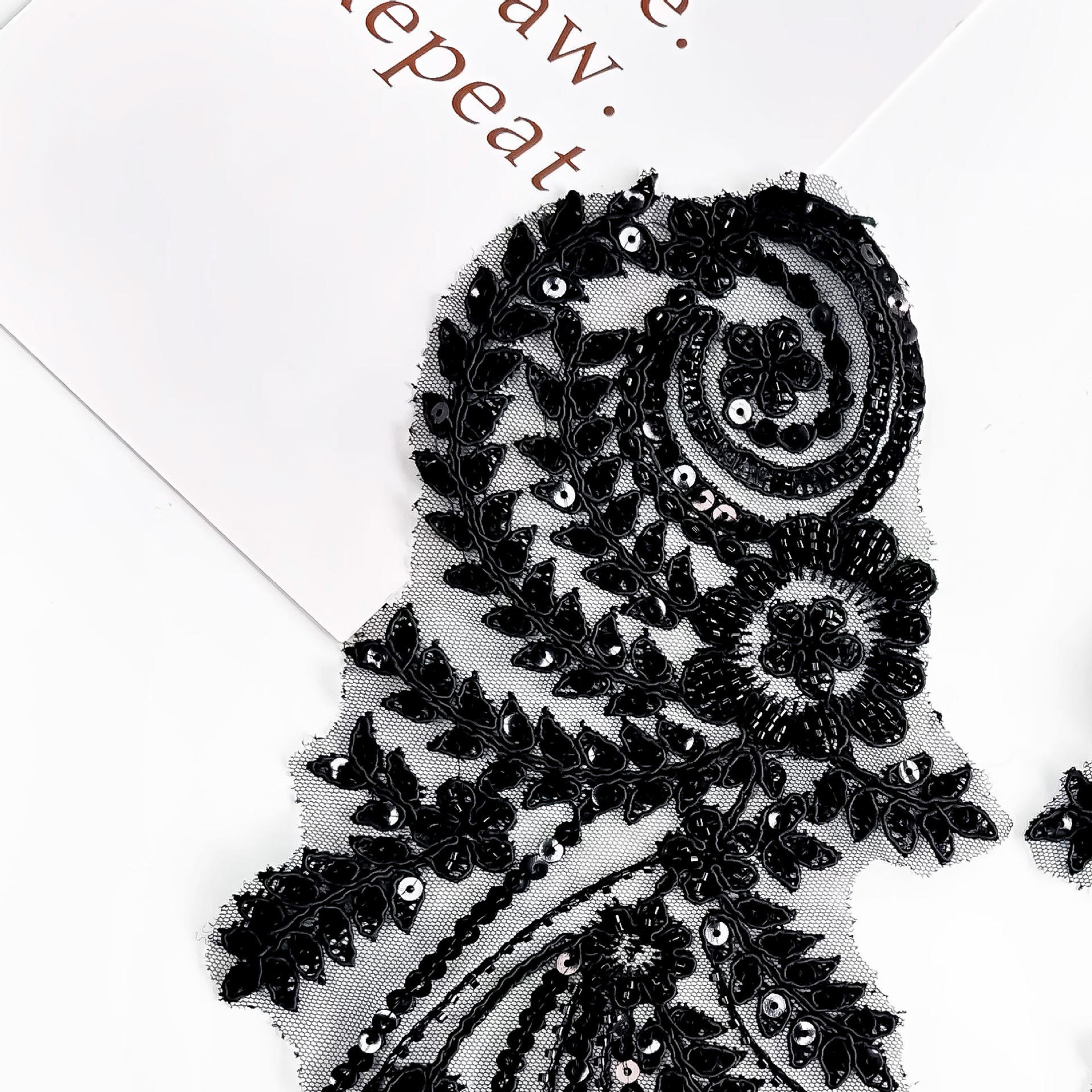 24g Weight Clothing Sticker Patches Classification 1 Pair Quantity Polyester Material Wings Pattern Elegant Style 1 Pair Elegant Wings Polyester Clothing Sticker Patches 9