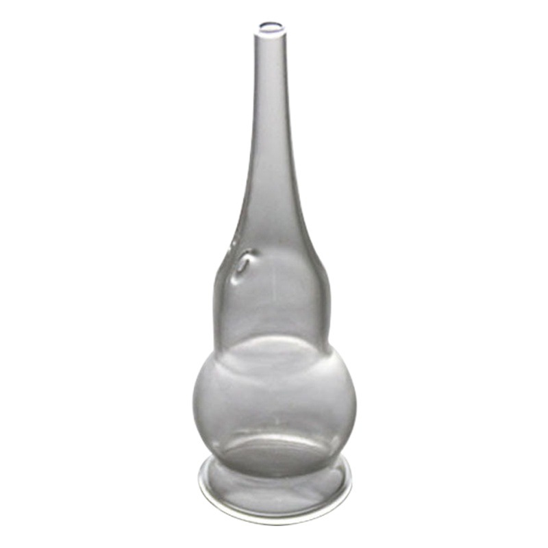Espinilla que quita los accesorios redondos del tubo paja redonda Limpieza de succión de vidrio espinilla accesorios de tubo de vidrio accesorios de succión de aceite belleza