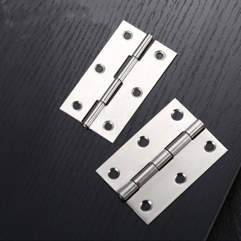 [Ten loaded]Stainless steel Flat open Hinge 1.5234 Small cabinet Doors and windows cupboard fold Hinge