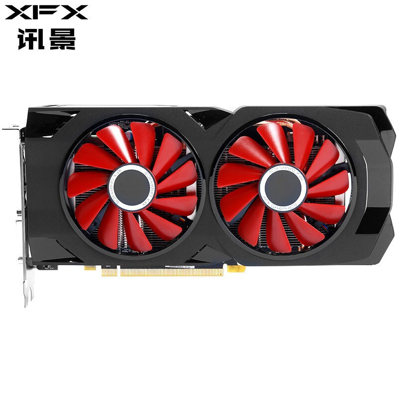 Applicable to XFX RX 580 8G 2048SP multi-screen six-screen stock trading monitoring RX580 8G graphics card Applicable to XFX RX 580 8G 2048SP multi-screen six-screen stock trading monitoring RX580 8G graphics card