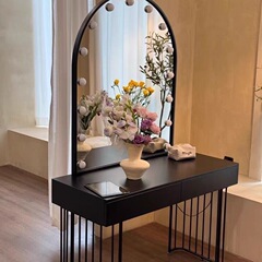 影楼化妆台高级婚纱店美甲店美容院彩妆化妆师专用梳妆台专业带灯