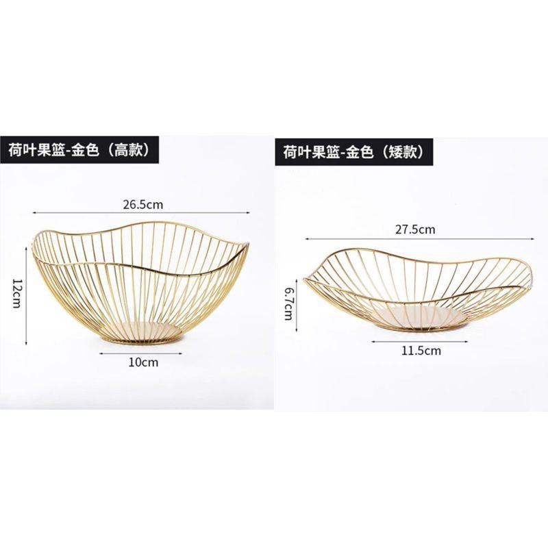 & Affordable two-pack: lotus leaf tall gold style + short gold style****