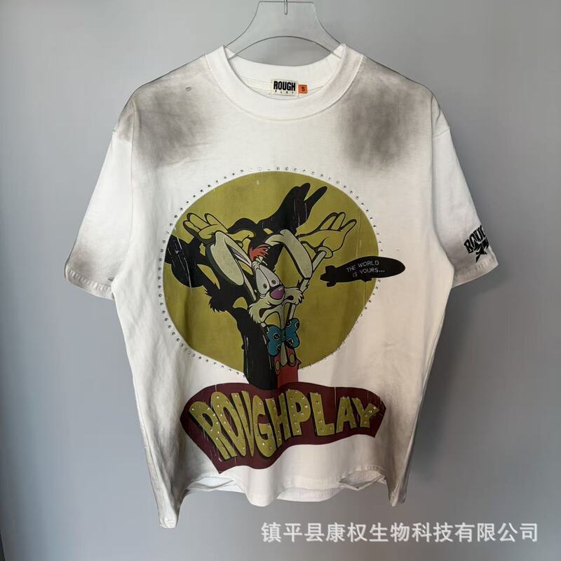 American-Style Graphic T-Shirts, Oversized Korean Gothic T-Shirts, Couple's Retro New Sweatshirts, European and American Unisex Cross-Border Collection