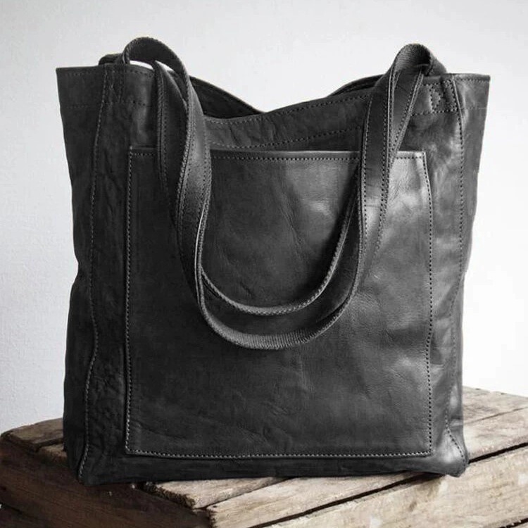 Versatile Women's Leather Shoulder Bag And Crossbody Tote Bag_voghion.com