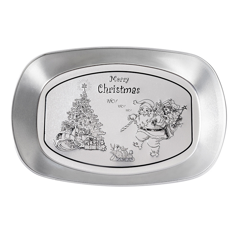 Plato de camping retro de metal para picnic y comidas al aire_voghion.com