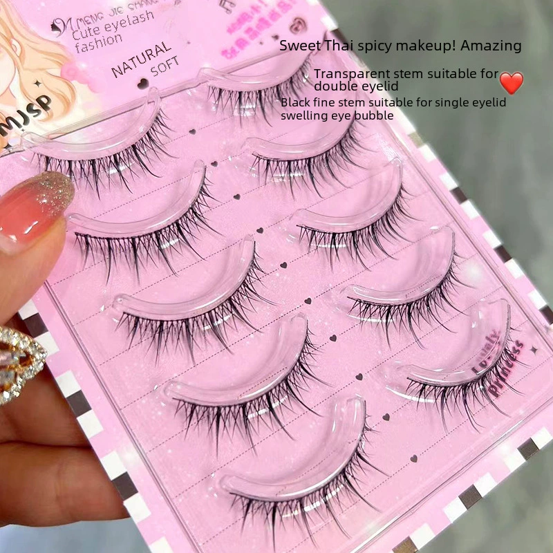萌睫尚品 Мягкие поддельные на lash, реалистичные комиксы