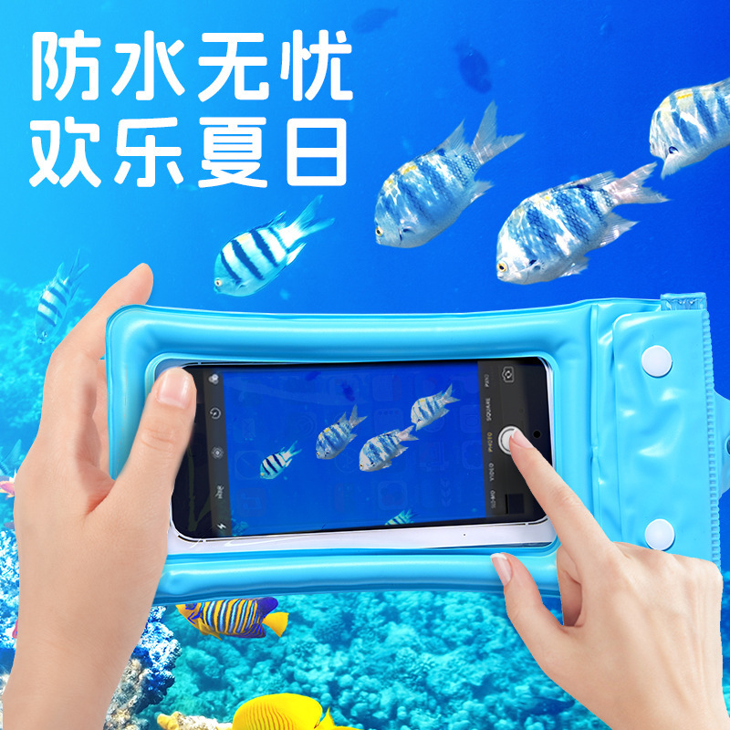 携帯電話防水バッグはタッチスクリーンが可能で、70% offつのインフレータブルエアバッグが付いており、テイクアウトの配達員用保護カバーで、アウトドアサイクリングに最適です。|undefined
