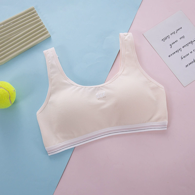 Spring underwear, bra top, wireless bra for elementary school students, wholesale