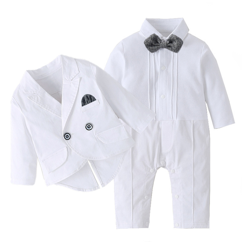 Autumn New Men's Gentleman's Dress Tuxedo Cross-border European and American Boys' Suit Jumpsuit Vest Children's Clothing Autumn New Men's Gentleman's Dress Tuxedo Cross-border European and American Boys' Suit Jumpsuit Vest Children's Clothing