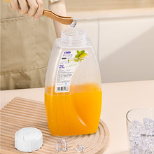 日式冷水壶家用冰箱凉水壶大容量果汁水果茶冷泡瓶饮料扎壶耐高温