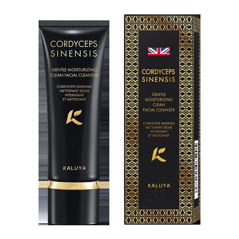 Douyin の人気の KALUYA 冬虫夏草ウォームクレンジングミルクディープクレンジングオイルコントロール鎮静洗顔料|undefined