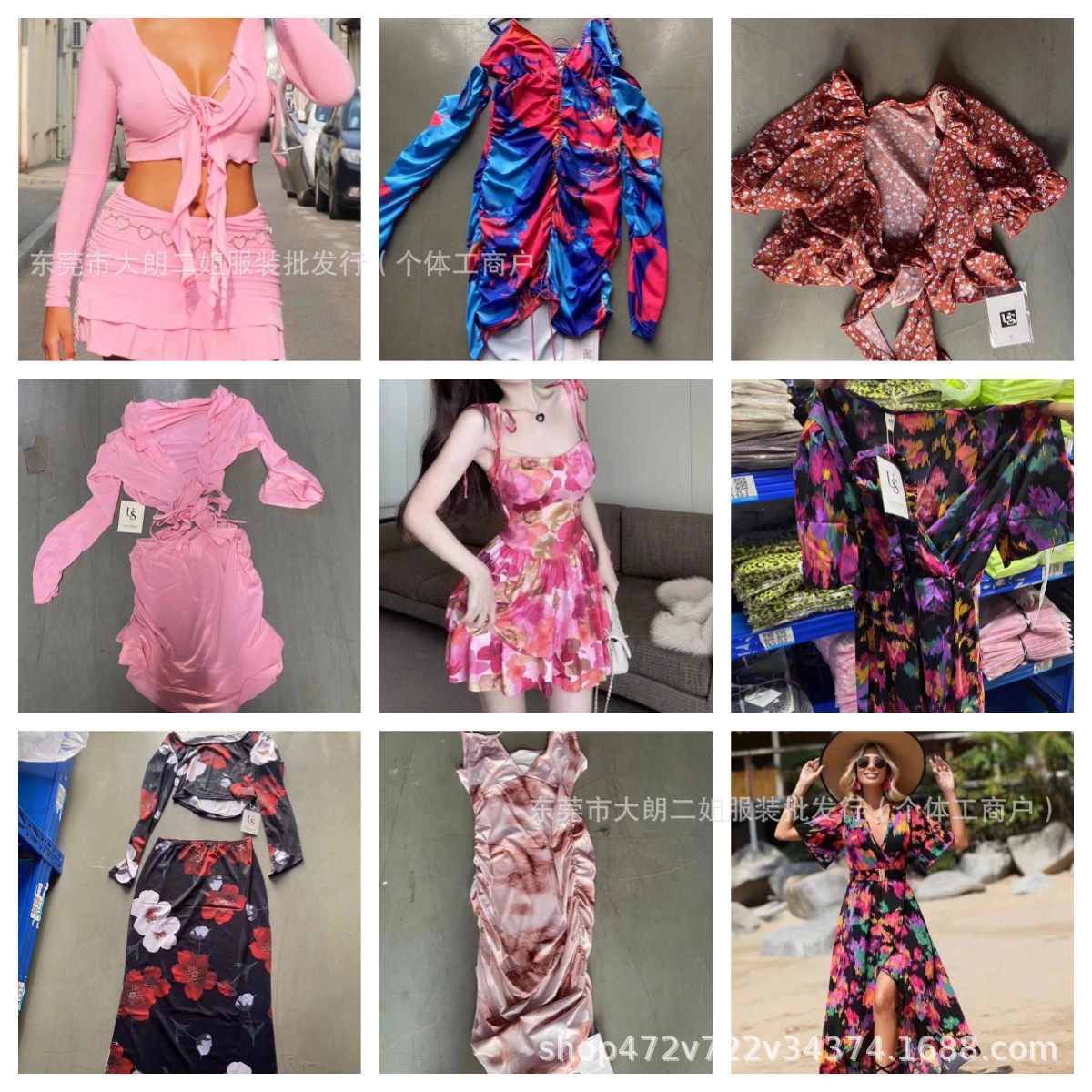 shein欧美时尚女装杂款库存货源批发 Women's clothing wholesale