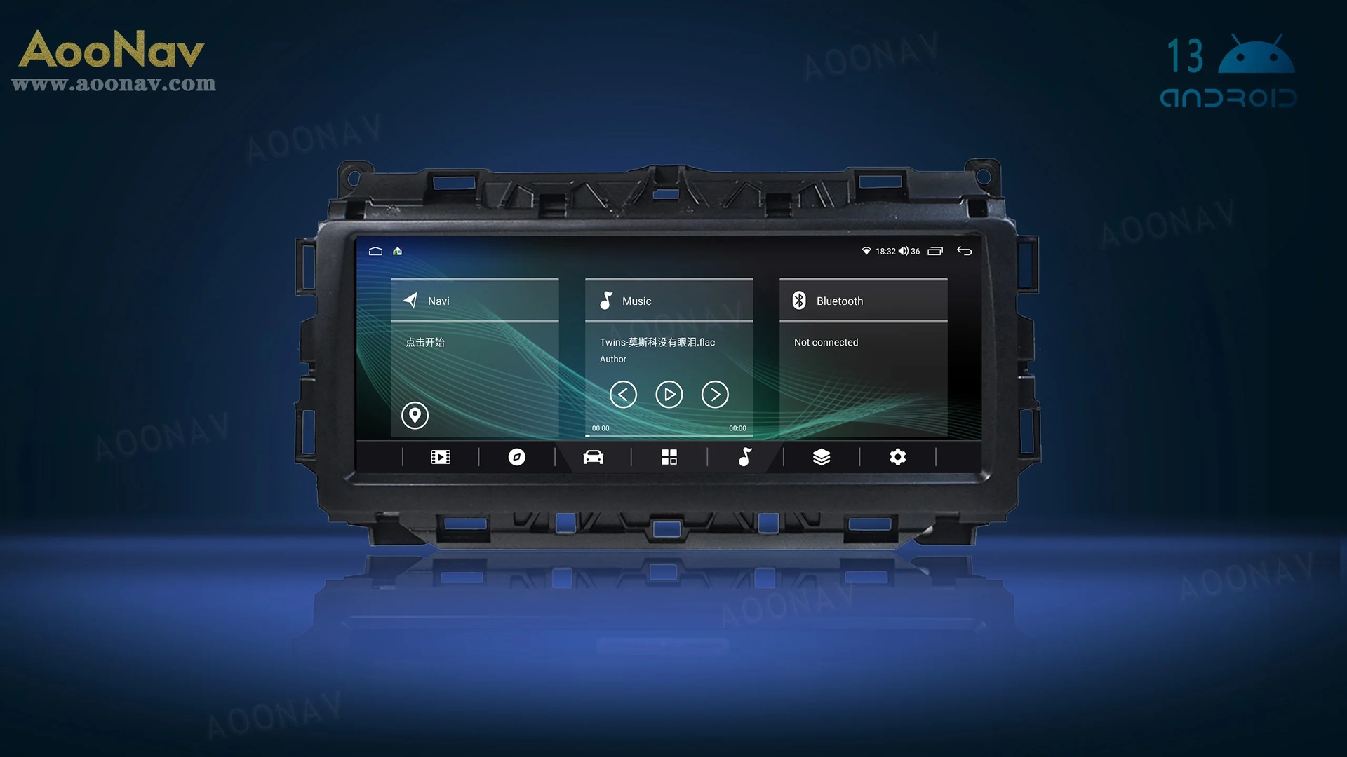 10.25 Car Radio Suitable for Jaguar Xf Xfl 2016-2019 Modified Large-Screen Carplay Navigation System