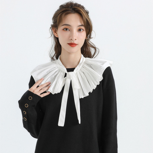 Separate shirt collar fake collar women's versatile fake collar shirt collar women's fake collar bow decorative collar new style