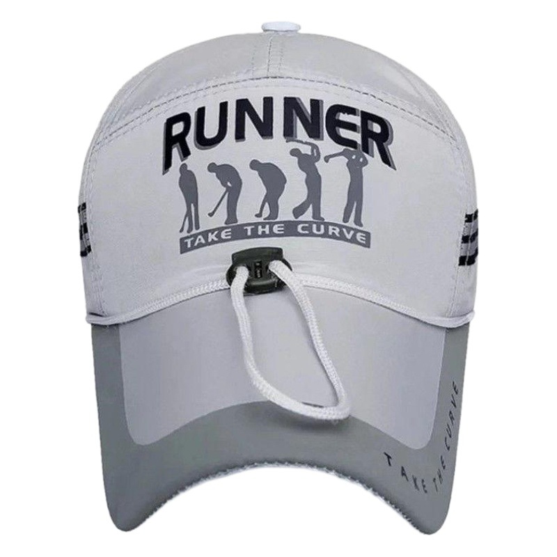 Men's Peaked Cap Outdoor Sports and Leisure Quick Dry Cloth Sun Hat Baseball Cap Fishing Hat Spring & Fall Sun Hat