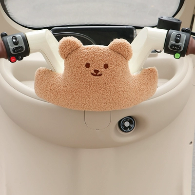 children's anti-collision pad is suitable for: Elektromobil üçün bamper qoruyucu yastıqlar - laced-brown-bear-anti-collision-pad-thickened-and-enlargedprotective