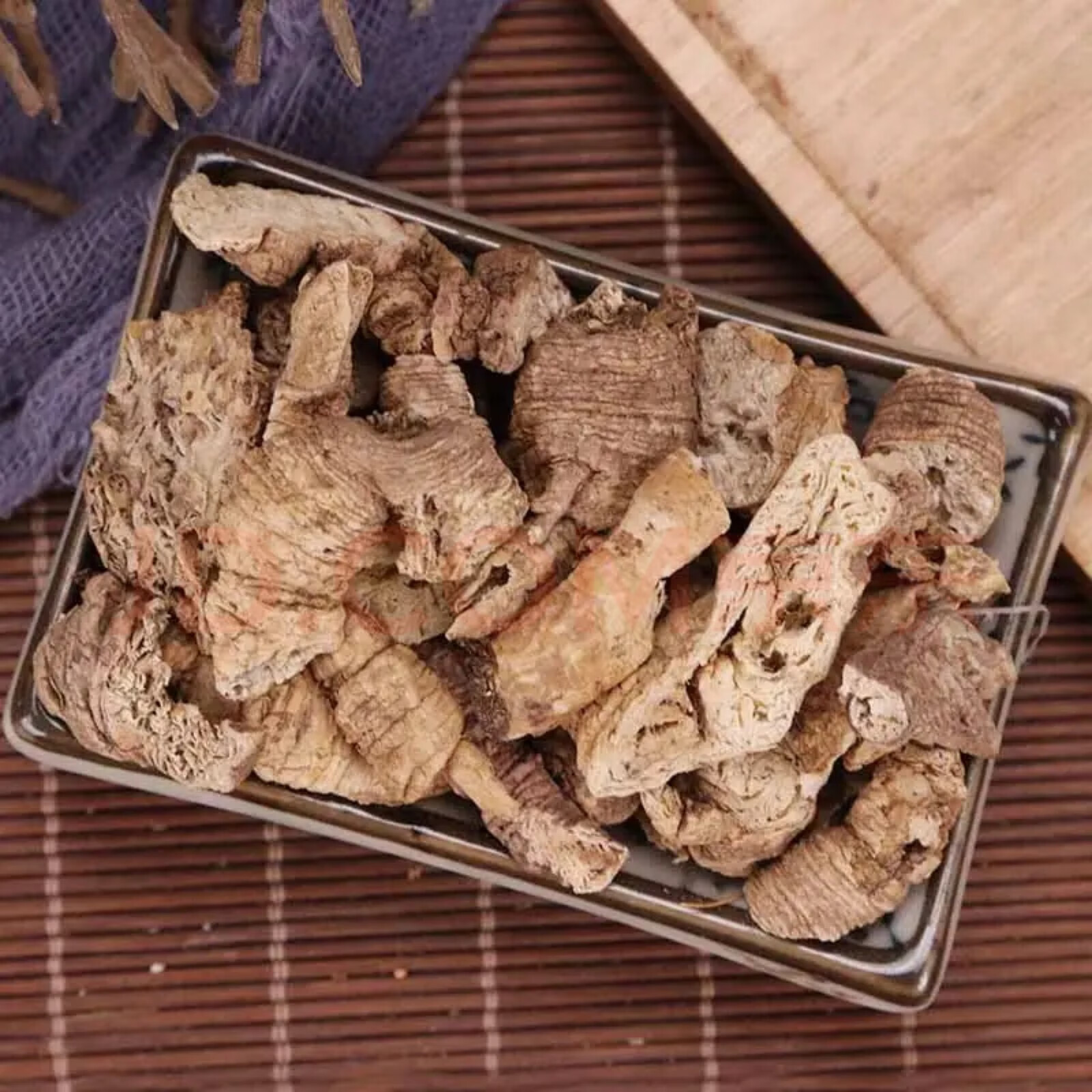 Dried Nan Sha Shen Root 500g Adenophora Tetraphylla Root Slices for Herbal Decoction and Soup quality and texture