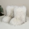 High -quality imitation fox hair white bottom Blackbei is recommended to take a big size