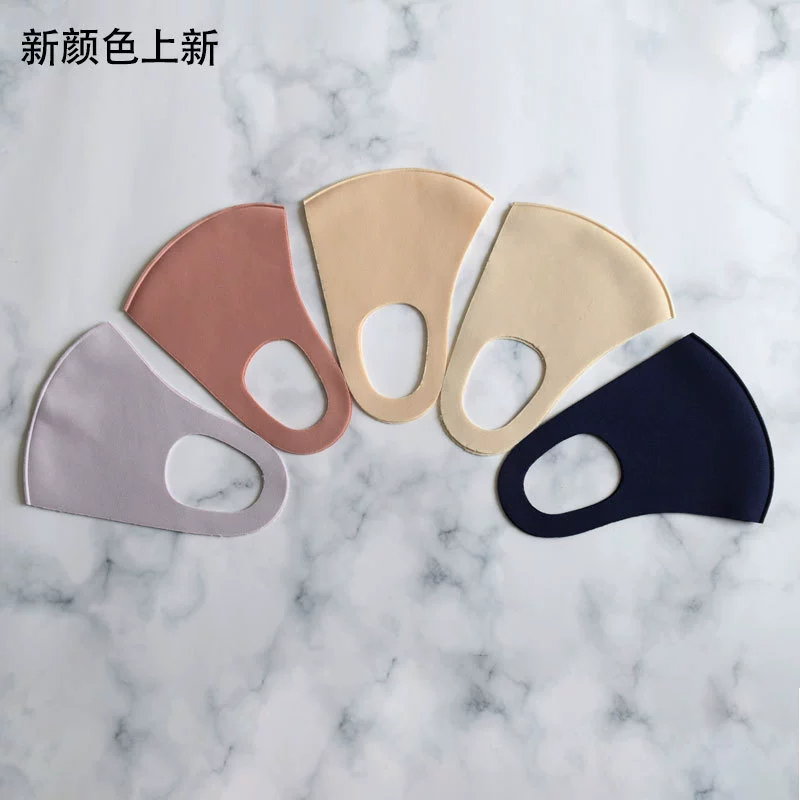 Black breathable silk medical mask for children and adults, wholesale