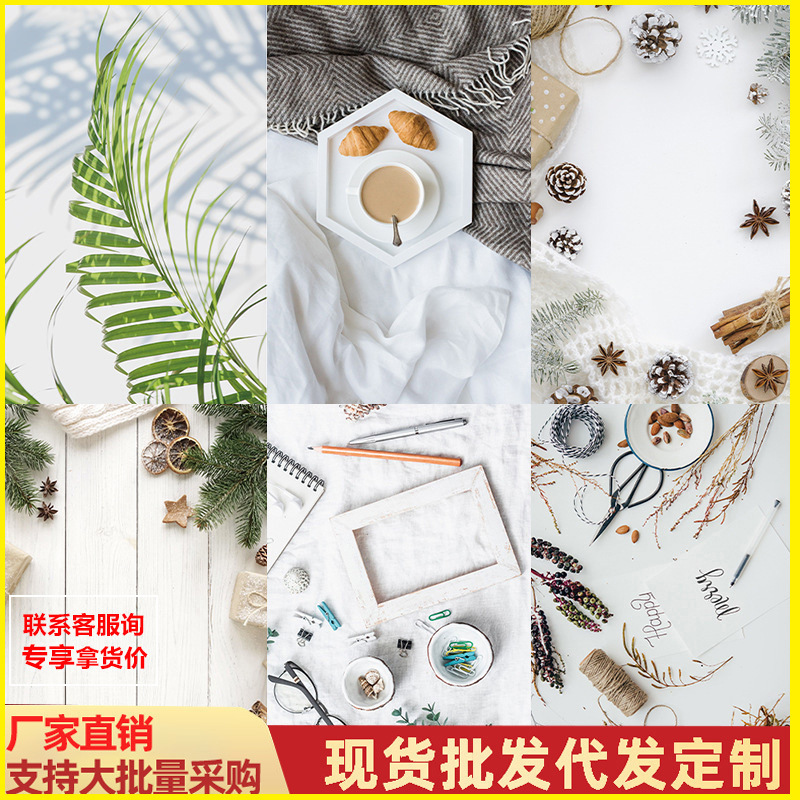 3D Three-dimensional Double-sided Photography Photography Christmas Background Paper ins Wind Internet Celebrity Photography Food Cosmetics Props