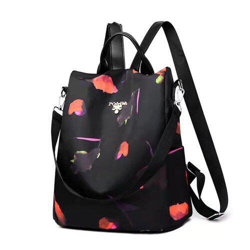 Multifunctional Women's Double Shoulder Bag 2025 Versatile Dual-Use Waterproof Anti-Theft Large Capacity Nylon School Bag Dropshipping
