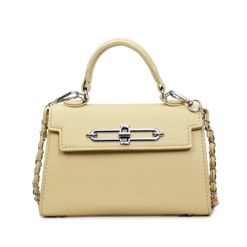 Kelly bolso mujer 2026 nueva cadena bolso de mujer estilo europeo y americano textura diaria simple bolso de hombro pequeño