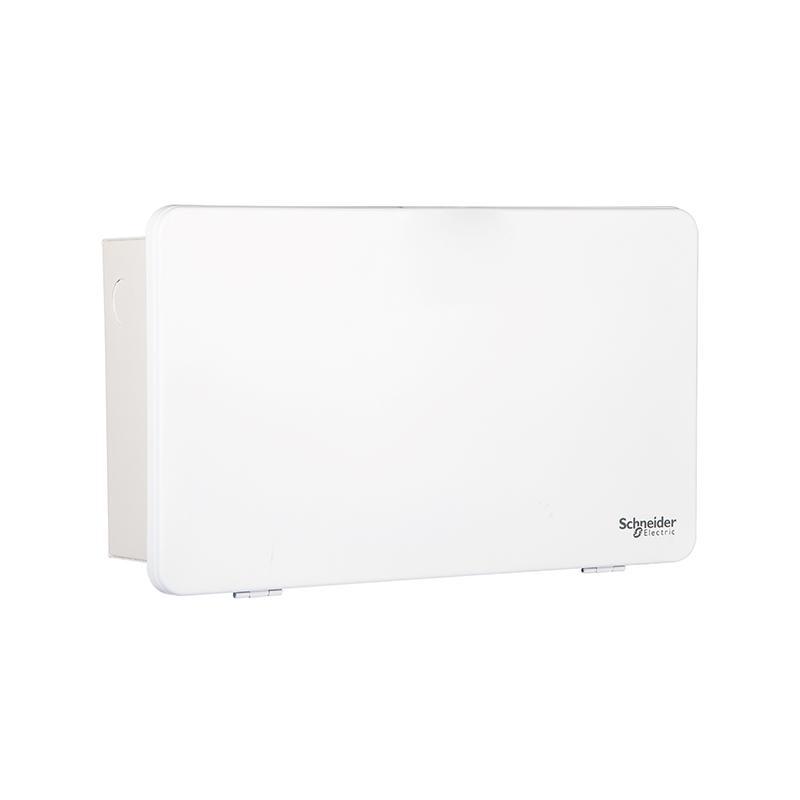 施耐德电气 配电箱 暗装金属门单排18位模数配电箱 | TLJ18B