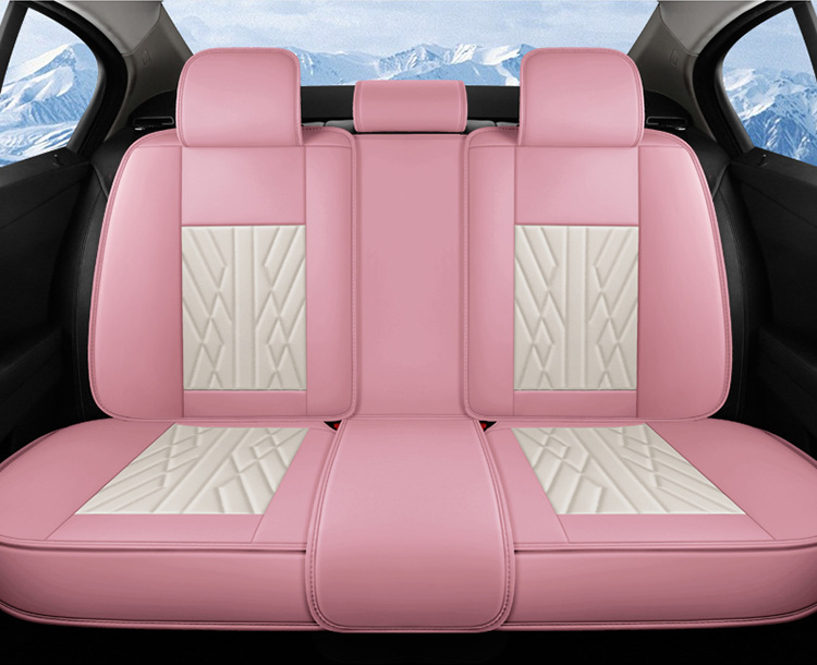 New Car Seat Cushion, Full Leather, All-Inclusive Car Cushion, Seat Cover, Four-Season Universal Leather Cushion, Car Cover, Cross-Border Wholesale