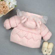 女宝宝棉服新款可爱卡通棉衣婴儿冬季童装幼儿连帽加厚外套1-4岁