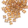 Acrylic beads with letters, 4×7mm