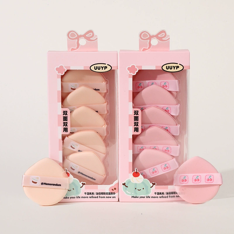 Multifunctional Makeup Sponge Puff, Double-Sided Cotton, Soft Marshmallow, 17.5×9.5 cm