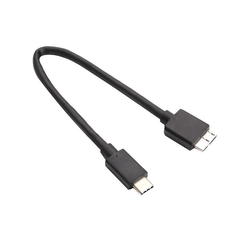 type-c mobile hard disk cable type-c to micro B notebook connection hard disk box USB3.1 data cable type-c mobile hard disk cable type-c to micro B notebook connection hard disk box USB3.1 data cable