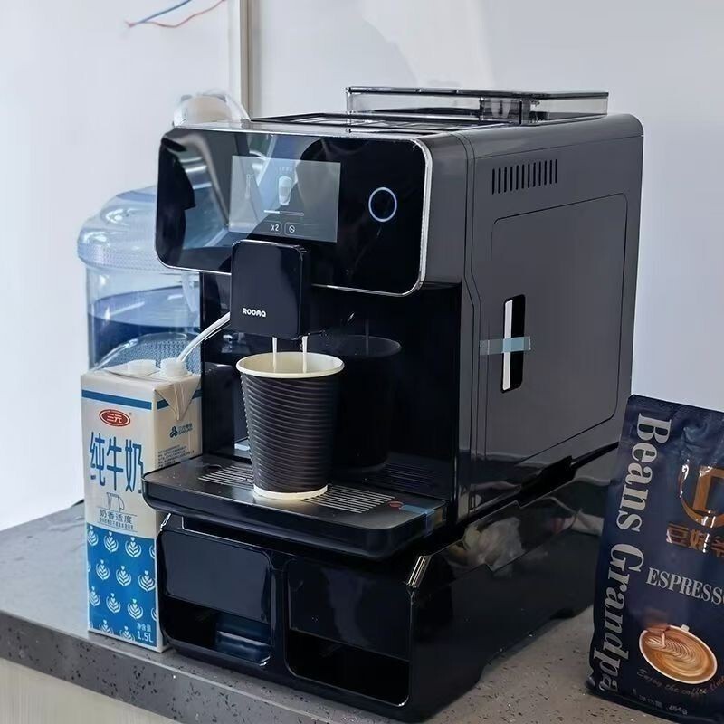 ROOMA Luma A10/A10S Full-automatic Touch Screen One-button Grinding Automatic Cleaning Home/Commercial Italian Coffee Machine ROOMA Luma A10/A10S Full-automatic Touch Screen One-button Grinding Automatic Cleaning Home/Commercial Italian Coffee Machine