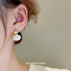 Silver needle, universal advanced earrings, simple and elegant design, light luxury style, high-quality style, wholesale
