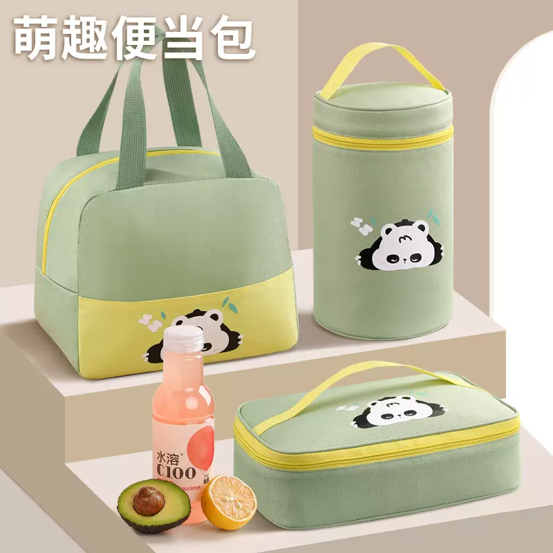 卡通保温袋便当包外出学生上班族午餐包手提保温包大容量铝箔防水