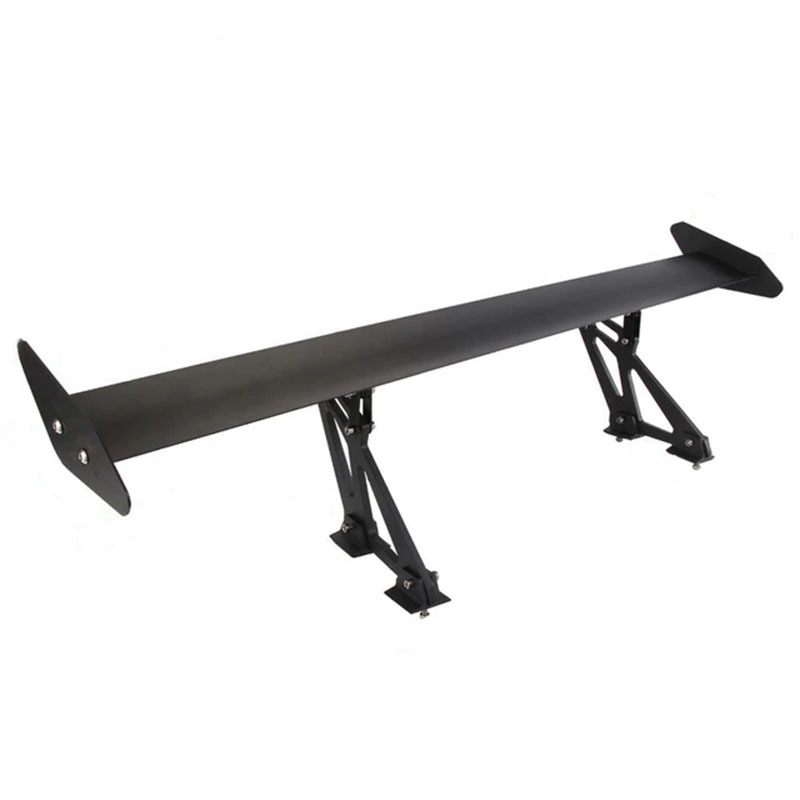 Car Modification Parts, Car Rear Wing, Universal Aluminum Alloy Rear Wing for Sedan, Modified Fixed Wind Wing Spoiler 135cm