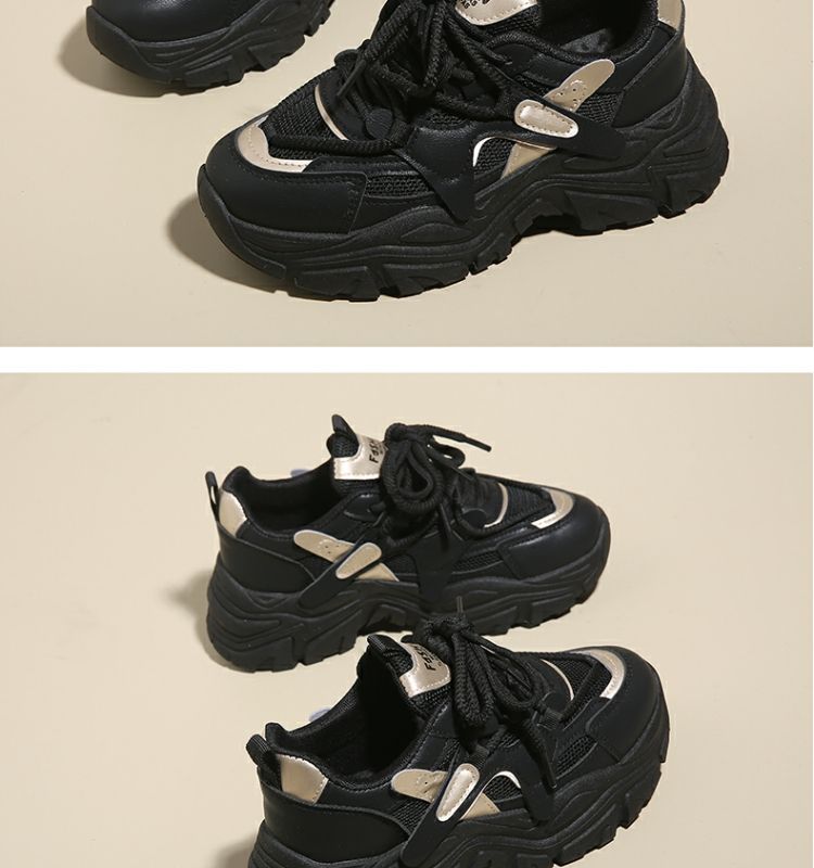 Chaussures de papa pour femmes, nouvelles chaussures à plateforme, chaussures de sport décontractées, chaussures d'étudiant polyvalentes, chaussures à semelles souples, chaussures de voyage antidérapantes_voghion.com