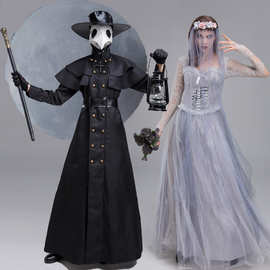万圣节衣服成人女鬼新娘角色扮演吸血鬼僵尸服装cos演出服饰大人