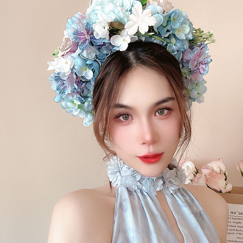 933g Weight Hair Band Hair Accessories Type 1 Piece Quantity Daily Occasion Cloth Material Flower Pattern All Seasons Season Women's Gender Sweet Style Sweet Women's Flower Cloth Hair Band 7