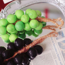 青提仿真葡萄串手作摆件香薰蜡烛水果道具家居香氛礼物礼品