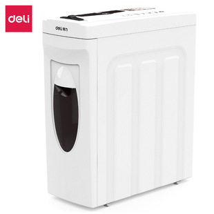 Deli 9923 office household small side pumping shredder can be broken staple/CD/paper clip